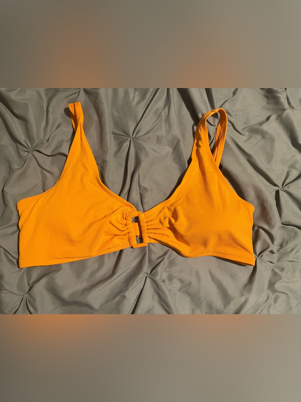 Old Navy Orange bikini top, 3X
